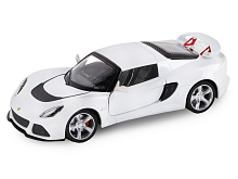 Машина АВТОПАНОРАМА Lotus Exige S, белый, 122, свет, звук, вк 24,512,510,5 см