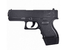 Пистолет металлический Glock 17 mini G16 14см вк