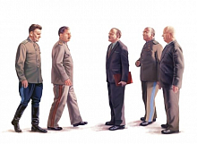 Сборная модель Фигурки Сталин и Ко 135