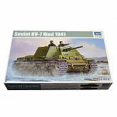 Сборная модель САУ КВ7 Объект 227 135