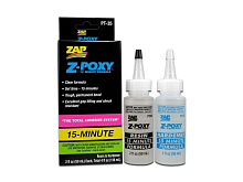 Эпоксидная смола ZAP ZPoxy 15мин, двухкомпонентная, 118мл sets
