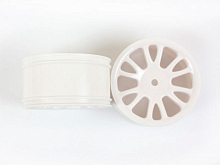 Колесные диски задние белые для багги Himoto масштаба 116, 2шт