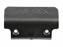 Бампер, передний, пластик, цвет черный, 1 штука