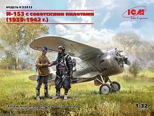 Сборная модель ICM И153 с советскими пилотами 19391942 г, 132