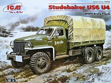 Сборная модель Studebaker US6 U4 с тентом, лебедкой