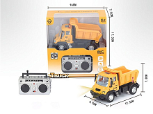Радиоуправляемый самосвал   малый желтый YP Toys 6163J3, 13 см, свет, 24G 164 RTR