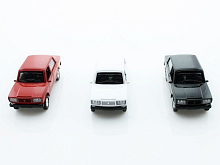 Машина 134 Лада 2105 свет, звук, инерция 112шт бк