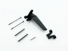 Набор запасных частей для катера Feilun FT008 хвостовой руль, кронштейн, крепеж