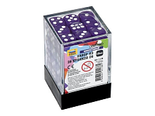 Набор фиолетовых игровых кубиков ZVEZDA D6, 12мм, 36 шт