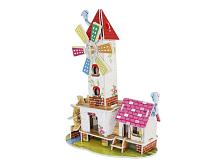 3D пазл из пенокартона ВЕТРЯНАЯ БАШНЯ МИНИ СЕРИЯ 33 детали