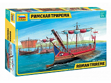 Сборная модель ZVEZDA Римская трирема, 172