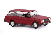 Машина АВТОПАНОРАМА ВАЗ 2104, 124, бордовый, инерция, вк  24,512,510,5 см