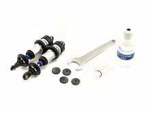 Амортизаторы GTR в сборе, без пружин, корпус алюминий, 2 штуки