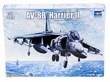 Сборная модель Самолет  AV8B Харриер II 132
