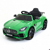 Детский электромобиль Mercedes-Benz зеленый