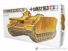 Склеиваемая модель Tamiya 135 САУ на гусен ходу Sturmgeschutz IVsdkfz163 с 1 танкистом