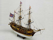 Сборная дер.модель.Корабль HMS Beagle. Mamoli 1/121
