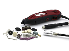 Бормашина 135 Вт, 1000032000 обмин, гибкий вал, принадлежности 40 пред, кейс