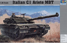 Сборная модель Танк  С1 Ариете 135, шт