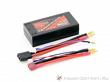Аккумулятор VANT Battery Li-Po 4600мАч 7.4V 60C 2S Короткий (кабели TRX, T-Plug)