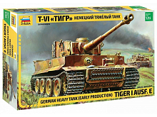 Сборная модель ZVEZDA Немецкий тяжелый танк TVI Тигр, 135
