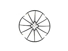 Защита лопастей для квадрокоптера Syma X5SW комплект, 4шт