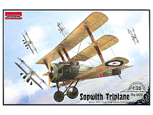 Сборная модель RODEN Самолёт Sopwith Triplane, 132