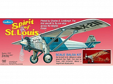 Сборная дер.модель.Самолет Spirit of St. Louis. Guillows 1:16