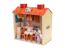 3D пазлы из пенокартона КУХНЯ 36 деталей, 4 листа