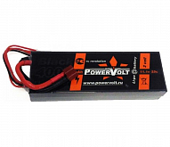 Аккумулятор PowerVolt Li-Po 4000mAh 11.1V 25C T-plug для Remo Hobby 1/10
