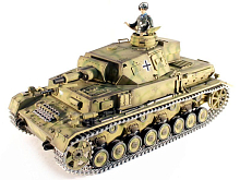 Радиоуправляемый танк Taigen 116 Dak PZKpfw IV Ausf F1 Германия PRO 24G RTR