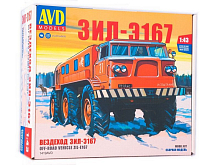 Сборная модель AVD Вездеход ЗИЛЭ167, 143