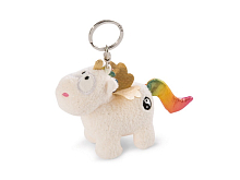 Мягкая игрушка NICI Единорог Радуга Ян, брелок 10 см