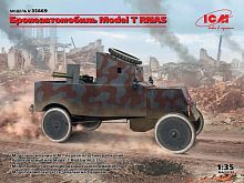 Сборная модель ICM Бронеавтомобиль Model T RNAS, 135
