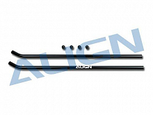 Лыжи шасси, черные, TRex 500