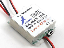 Импульсный регулятор понижающий Hobbywing UBEC8A 8A15A, 23S, Aircraft, Heli