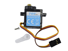 Сервомашинка 9g для планера Top RC Lightning V1 руль высоты, провод 150мм