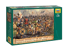 Сборные солдатики ZVEZDA Англпехота 100летней войны, 172