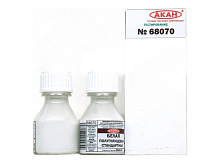 Краска АКАН для аэрографии Белая стандартная полуглянцевая, 10 мл