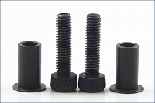 Удлиненные втулки и винты крепления поворотного кулака