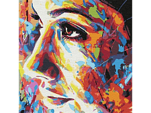 Картина по номерам 30х30 В СТИЛЕ ГРАФФИТИ 21 цвет