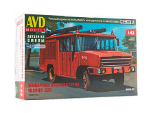 Сборная модель AVD Пожарная автоцистерна Ikarus526, 143