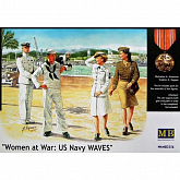 Сборная модель Фигуры "Женщины на Войне: военно-морские силы США" 1/35