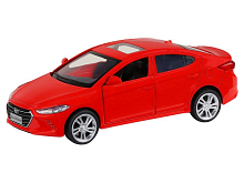 Машина АВТОПАНОРАМА HYUNDAI ELANTRA, красный, 140, инерция, вк 17,512,56,5 см