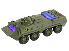 Танк АВТОПАНОРАМА хаки, 154, инерция, свет, звук, вк 1786,5 см