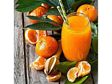 Картина мозаикой 30х30 НАТЮРМОРТ С АПЕЛЬСИНАМИ квадрат 30 цветов