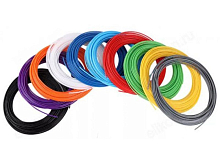 ABS пластик для 3D ручек 10 цветов по 20 метров, d175 мм