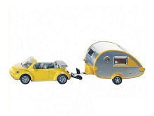 Машинка Siku 1629 с домом на колёсах, 155