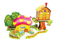 3D пазл из пенокартона ГРИБНОЙ ДОМ МИНИ СЕРИЯ 26 деталей