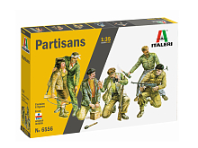 Сборная модель ITALERI 6556ИТ Солдаты PARTISANS